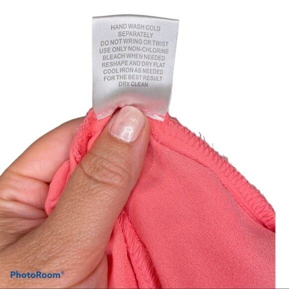 Pink Rose Juniors Dress Pink Sleeveless Halter Size Small - Picture 4 of 5